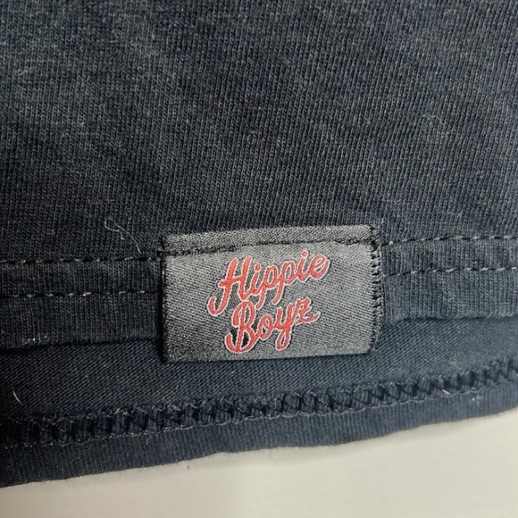 Hippie boyz black t-shirt Medium - Picture 4 of 4